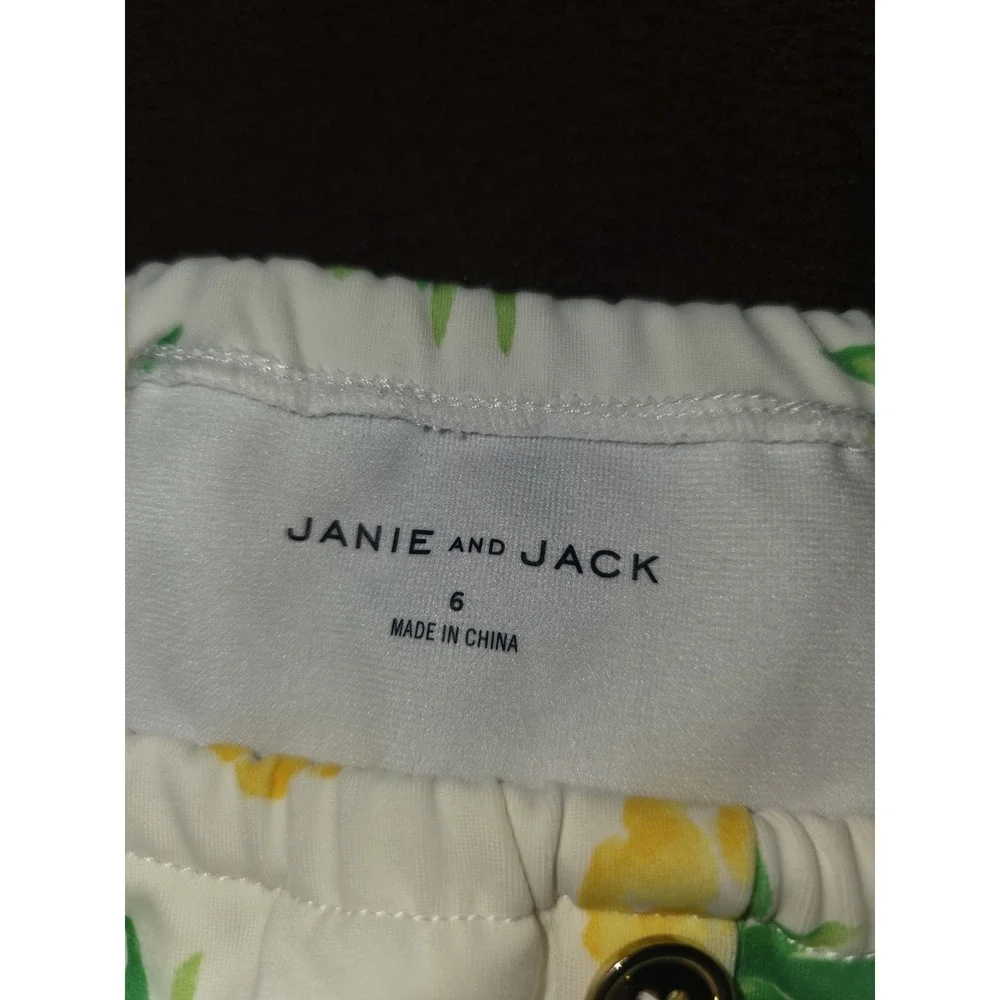 Janie‎ and jack swim shop pineapple 2 piece suit bikini size 6